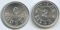 Österreich Steiermark Milchmarke 2 Liter Milch Wertmarke M#5756 - Eisenerz 6 Konsum - Austria Milktoken -