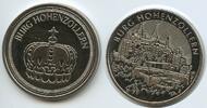 Deutschland Bundesrepublik Baden-Württemberg Medaille G13409 - Burg Hohenzollern - Krone -