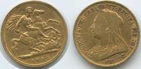 Großbritannien United Kingdom Great Britain ½ Sovereign Gold M#5447 - Queen Victoria 1837-1901 Great Britain -