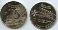 Deutschland Bundesrepublik Medaille PA073 - 25 Jahre Conrad Electronic Modellbau - Flugzeug -