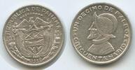 Panama 1/10 Balboa Silber M#7566 - Vasco Nunez de Balboa -