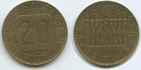 Österreich 2.Republik 1945-2001 20 Schilling G16304 - Nackte Männergruppe Wien - Nine people standing Vienna Austria -