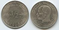 Tunesien ½ Dinar G1436 - Habib Bourguiba Tunisia -