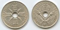 Britisch Neuguinea 1 Shilling Silber (One Shilling) G12939 - New Guinea King George VI. 1936-1952 -