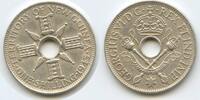 Britisch Neuguinea 1 Shilling Silber (One Shilling) G12940 - New Guinea King George VI. 1936-1952 -