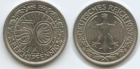 Deutsches Reich 50 Reichspfennig G10078 - RAR Germany Weimar Republic -