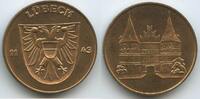 Deutschland Bundesrepublik Bronzemedaille G10880 - Deutschland Lübeck Holstentor Holstein-Tor 1143 -