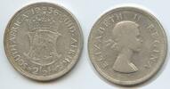 Südafrika 2½ Shillings Silber H0928 - King George VI. 1936-1952 South Africa Suid-Afrika -
