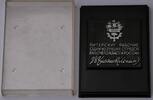 Russland UdSSR Sowjetunion Plakette in original Box GN561c - Питерские рабочие один из лучших отрядов рабочего класса России В.Улья -