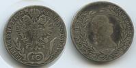 RDR Österreich Ungarn 10 Kreuzer Silber H0312 - RAR Leopold II. 1790–1792 -