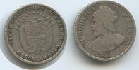 5 Centésimos Silber 1904 Panama H0299 - Republic of Panama Sehr Schön