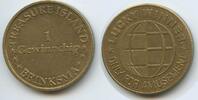 Deutschland Bundesrepublik 1 Gewinnchip Wertmarke Jeton Token G13309 - Treasure Island - Brinksma Automatenspiele - Lucky Winner -