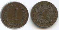 Niederlande Königreich 1 Cent G14518 - Wilhelm III. 1849-1890 Netherlands -