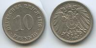 Deutsches Reich Kaiserreich 10 Pfennig G10114 - Wilhelm II. 1888-1918 Germany Empire -