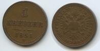 Österreich Ungarn 1 Kreuzer G5396 - Franz Joseph I. 1848-1916 Austria Hungary -