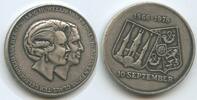 Niederlande Königreich Netherlands Gedenkmedaille G13666 - 12½ Jähriges Hochzeitsjubiläum von Beatrix und Claus v. Amberg -