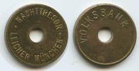 Deutschland Bundesrepublik Tresormarke Wertmarke Jeton Token M#7768 - Nachttresor Leicher München Volksbank -