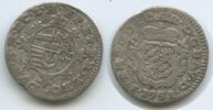 Belgien Lüttich Liège 5 Patards Silber (Plaquette, ½ Escalin) H1341 - Johann Theodor von Bayern 1744-1763 Belgium -