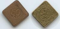 Belgien Gent 50 Centimes M#7113 - Ghent - German Occupation Coinage Albert I. 1909-1934 -