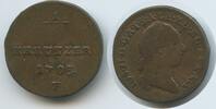 RDR Österreich ¼ Kreuzer G14750 - RAR Joseph II. 1764-1790 Austria -