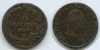 RDR Österreich Ungarn 1 Kreuzer G5518 - Joseph II. 1764-1790 Austria Hungary -