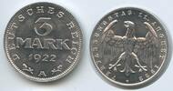 Deutsches Reich Weimar 3 Mark G10130 - Verfassungstag 11. August 1922 Germany Weimar Republic -