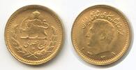 1/4 Pahlavi Gold SH1338 (1959) Iran Persien M#5453 - Shah Mohammad Rezā Pahlavī 1941-1979 Vorzüglich
