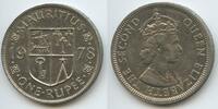 Mauritius One Rupee G11482 - Queen Elisabeth II. -