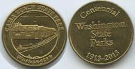 Vereinigten Staaten von Amerika Medaille Souvenir Token GX1574 - Cama Beach State Park - Washington State Parks Centennial -