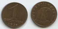 Österreich 1 Groschen G4210 - 1.Republik 1918-1938 Austria -