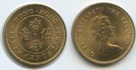 Hong Kong 50 Cents (Fifty Cents) G6589 - Queen Elizabeth II. Britisch -