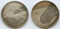 Israel Große Silbermedaille M#2070 - 40th Anniversary of El Al Official Award Medal -