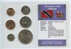 Trinidad & Tobago 1 Cent - 1 Dollar KMS 1979-2011 GN692n - Kursmünzensatz Coin Mint Set Unzirkuliert