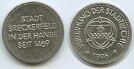 Deutschland Bundesrepublik Nordrhein-Westfalen Medaille G13097 - Stadt Breckerfeld in der Hanse seit 1469 - Verleihung der Stadtrechte -