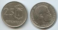 25 Bipkwele 1980 Äquatorialguinea G1008 - Equatorial Guinea RAR Sehr schön, Kratzer