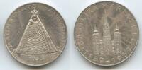 Österreich Steiermark Mariazell Wallfahrtsmedaille Silbermedaille Pilgermedaille M3973 - Maria Zell 1157-1957 Basilika Magna Mater -