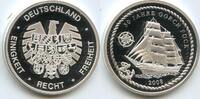 Deutschland Bundesrepublik Medaille PA007 - 50 Jahre Gorch Fock Segelschulschiff -