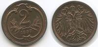 Österreich Kaiserreich 2 Heller M#6200 - Franz Joseph I. 1848-1916 -