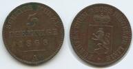 Reuss Schleiz - Jüngere Linie 3 Pfennig G6825 - Heinrich XIV. 1867-1913 -