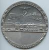 Deutsches Reich Plakette einseitig M#259 - Fachschaft Reichsbahn - Dampflokomotive, Fliegender Hamburger, E 19 -