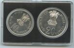 Indien Republik 10 + 20 Rupees Silber GN1636 - Food for all FAO India -
