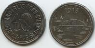 Deutsches Reich Kaiserreich Rheinland 10 Pfennig Notgeld G4951 - Stadt und Landkreis Bonn-Siegkreis Kreigsnotgeld Germany -
