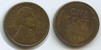 Vereinigten Staaten von Amerika One Lincoln Cent G9466 - USA - Lincoln - Wheat Ears United States -
