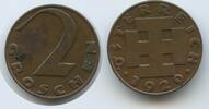 Österreich 1.Republik 2 Groschen G14995 - Krückenkreuz Austria -