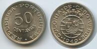 50 Centavos 1949 Kapverden Kapverdische Inseln G1007 - Colonia de Cabo Verde Kap Verde Unzirkuiert