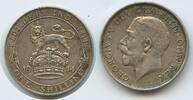 Großbritannien United Kingdom One Shilling Silber (1 Shilling) H0583 - King George V. 1910-1936 Great Britain -
