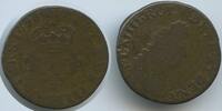 Frankreich Strassburg 4 Deniers G9283 - Ludwig XIV. 1643-1715 France Strasbourg -