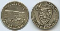Deutschland Bayern Silbermedaille G13071 - Stadt Aichach und Stadtsparkasse - Volksschuleinweihung -