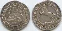 Braunschweig-Calenberg-Hannover VI Mariengroschen (1/6 Taler) Silber M#3172 - RAR Ernst August 1679-1698 Bischof von Osnabrück -