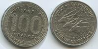 Äquatorialafrika 100 Francs CFA G11543 - Antilopen - Equatorial African States -